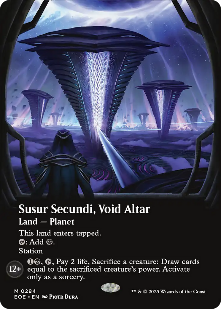 Susur Secundi, Void Altar (Borderless) [Edge of Eternities] | Shuffle n Cut Hobbies & Games