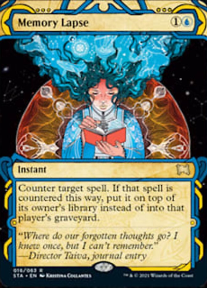 Memory Lapse (Foil Etched) [Strixhaven: Mystical Archive] | Shuffle n Cut Hobbies & Games