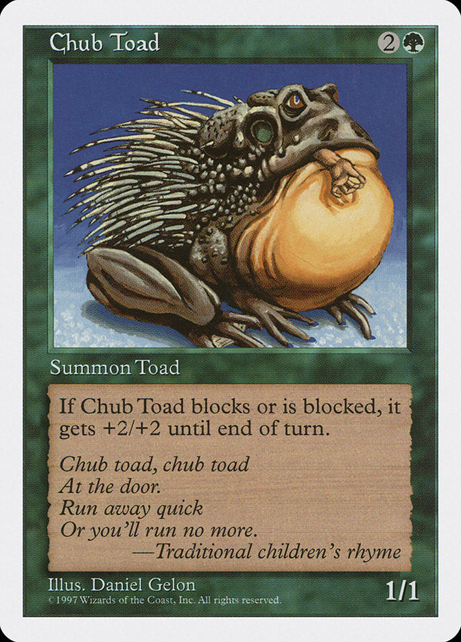 Chub Toad [Fifth Edition] | Shuffle n Cut Hobbies & Games