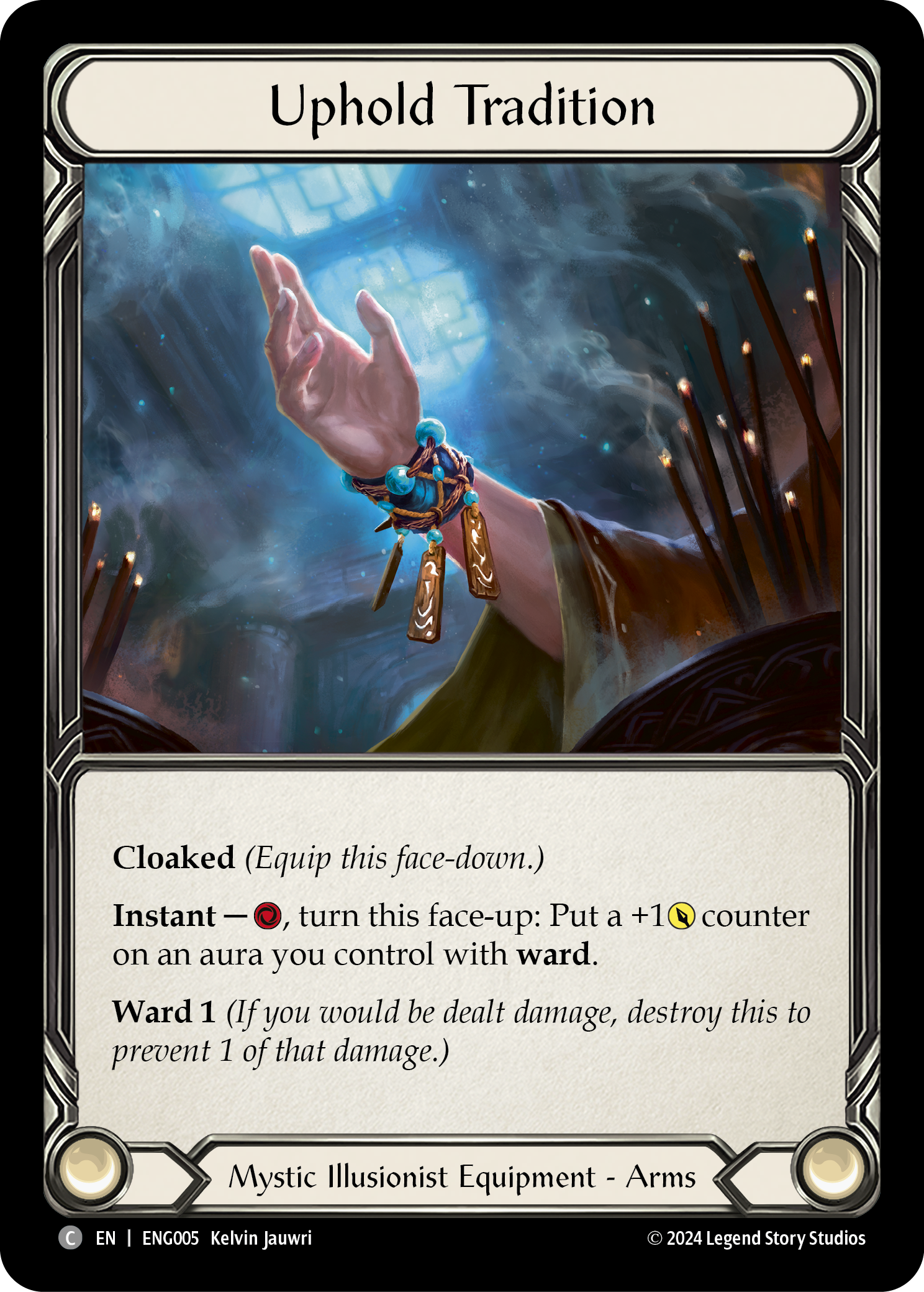 Uphold Tradition [ENG005] (Part the Mistveil Enigma Blitz Deck) | Shuffle n Cut Hobbies & Games