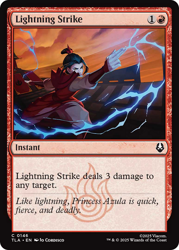 Lightning Strike [Avatar: The Last Airbender] | Shuffle n Cut Hobbies & Games