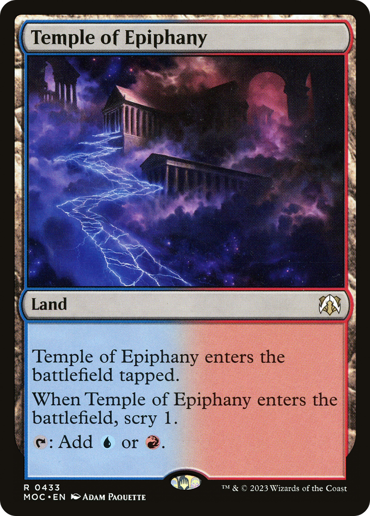 Temple of Epiphany [March of the Machine Commander] | Shuffle n Cut Hobbies & Games