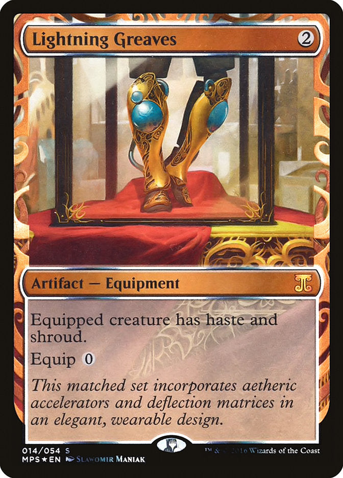Lightning Greaves [Kaladesh Inventions] | Shuffle n Cut Hobbies & Games
