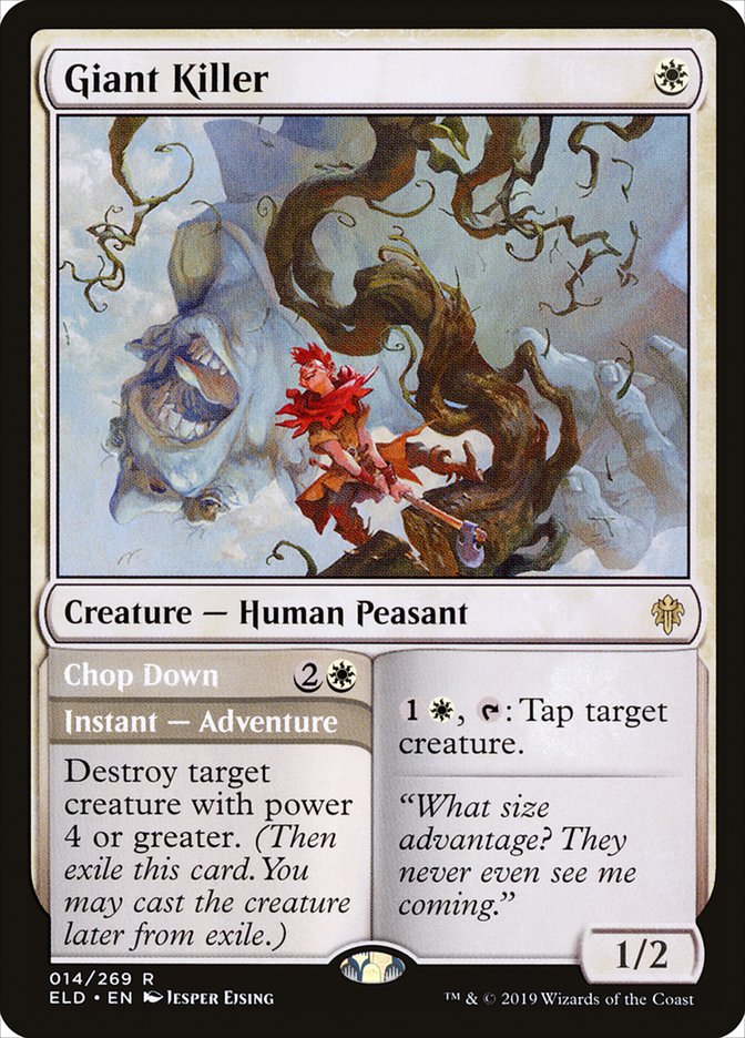 Giant Killer // Chop Down [Throne of Eldraine] | Shuffle n Cut Hobbies & Games