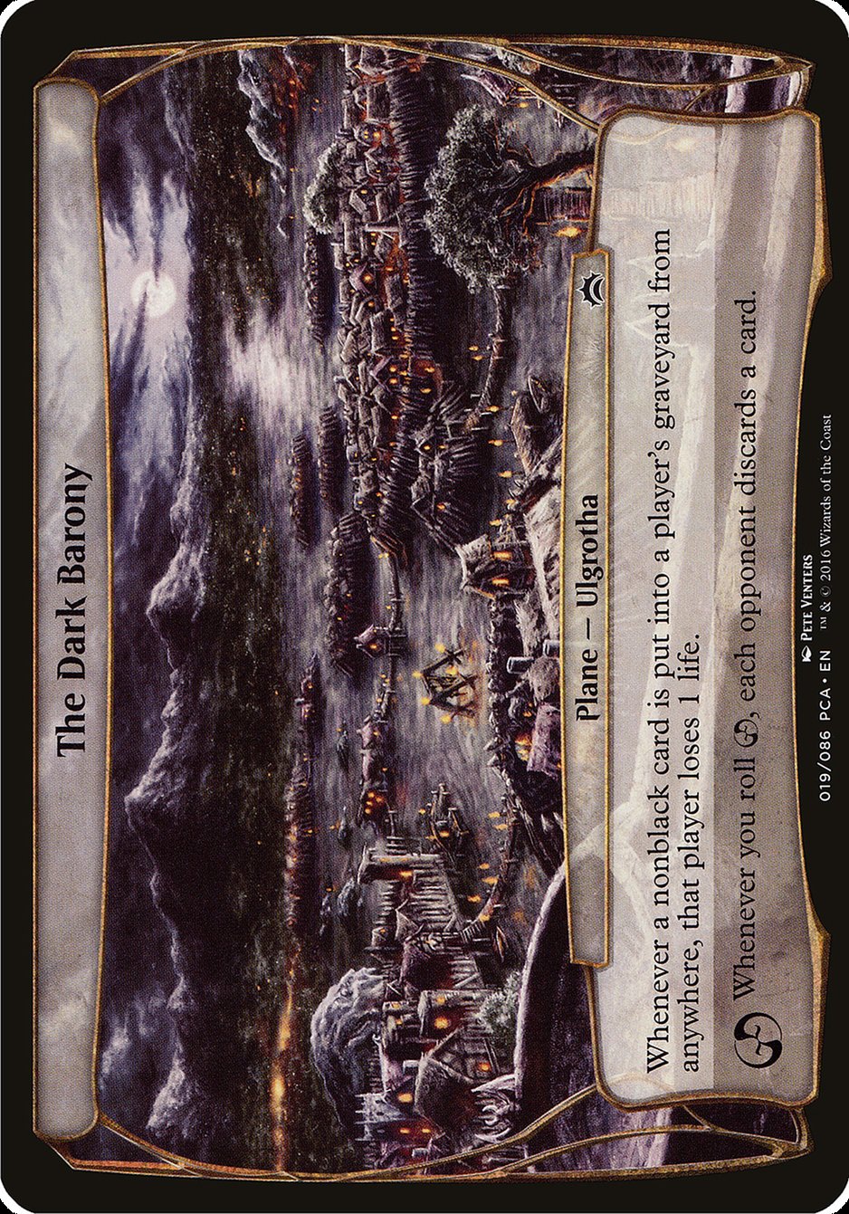 The Dark Barony (Planes) [Planechase Anthology Planes] | Shuffle n Cut Hobbies & Games