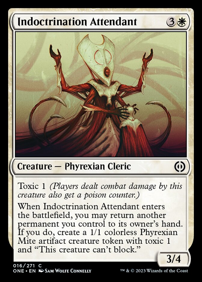Indoctrination Attendant [Phyrexia: All Will Be One] | Shuffle n Cut Hobbies & Games