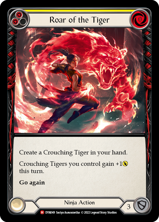 Roar of the Tiger [DYN049] (Dynasty) | Shuffle n Cut Hobbies & Games