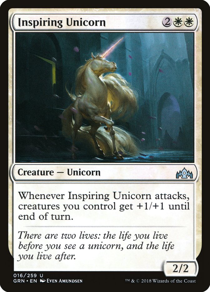 Inspiring Unicorn [Guilds of Ravnica] | Shuffle n Cut Hobbies & Games
