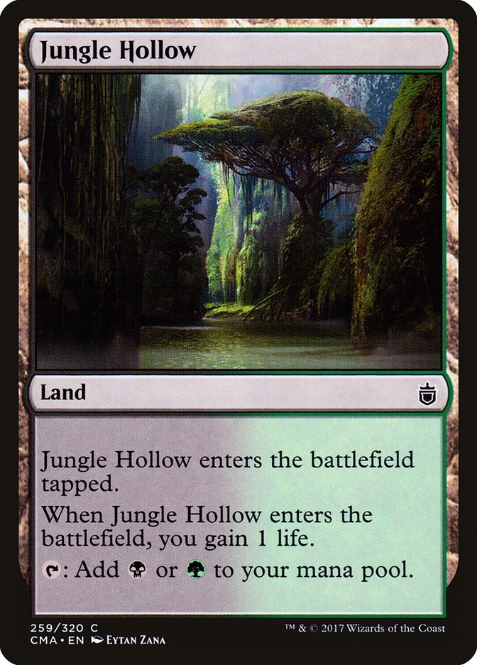 Jungle Hollow [Commander Anthology] | Shuffle n Cut Hobbies & Games