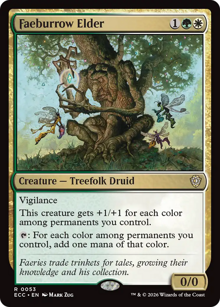 Faeburrow Elder [Lorwyn Eclipsed Commander] | Shuffle n Cut Hobbies & Games