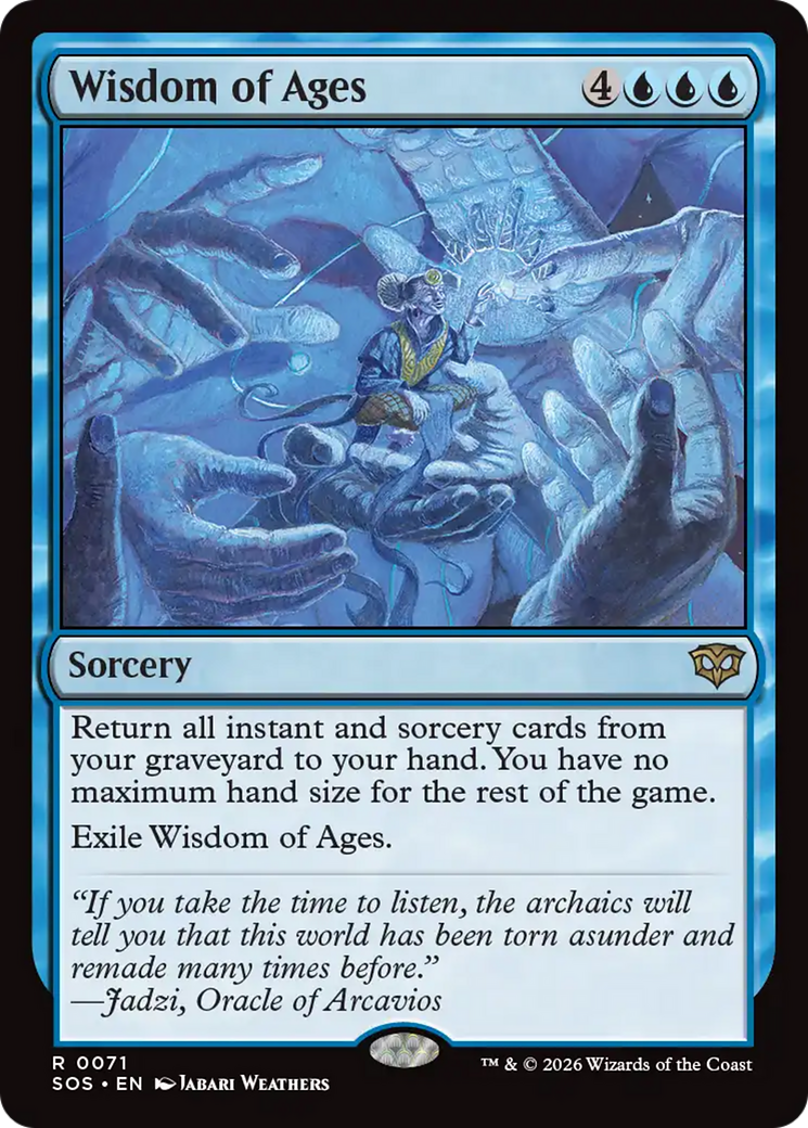 Wisdom of Ages [Secrets of Strixhaven] | Shuffle n Cut Hobbies & Games