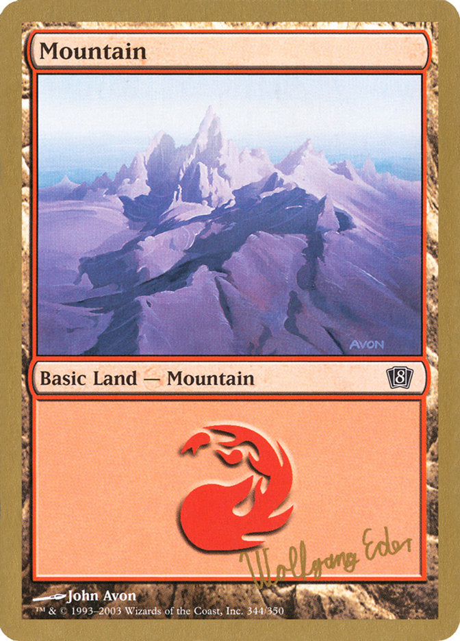 Mountain (Wolfgang Eder) [World Championship Decks 2003] | Shuffle n Cut Hobbies & Games