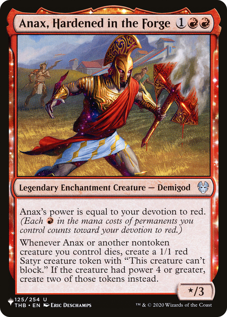 Anax, Hardened in the Forge [The List] | Shuffle n Cut Hobbies & Games