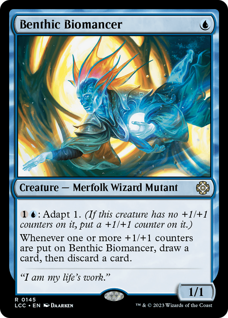 Benthic Biomancer [The Lost Caverns of Ixalan Commander] | Shuffle n Cut Hobbies & Games