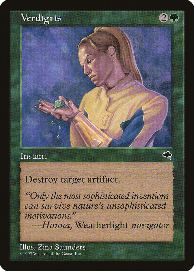 Verdigris [Tempest] | Shuffle n Cut Hobbies & Games