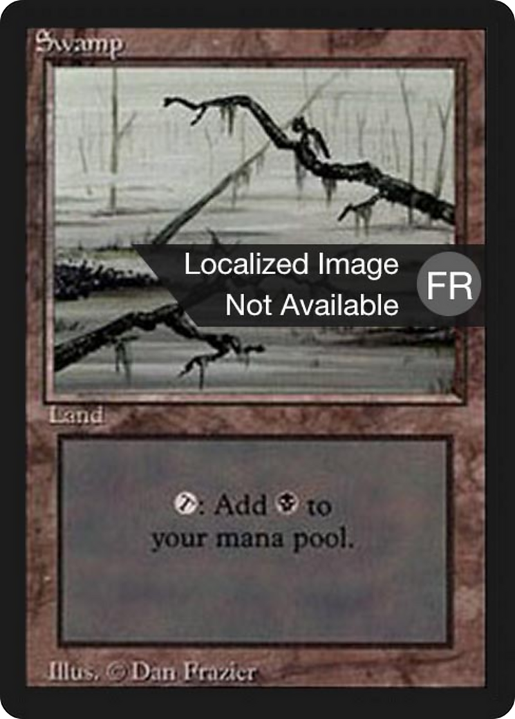 Swamp (A) [Revised Edition (Foreign Black Border)] | Shuffle n Cut Hobbies & Games
