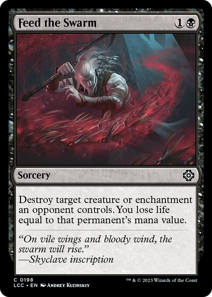Feed the Swarm [The Lost Caverns of Ixalan Commander] | Shuffle n Cut Hobbies & Games