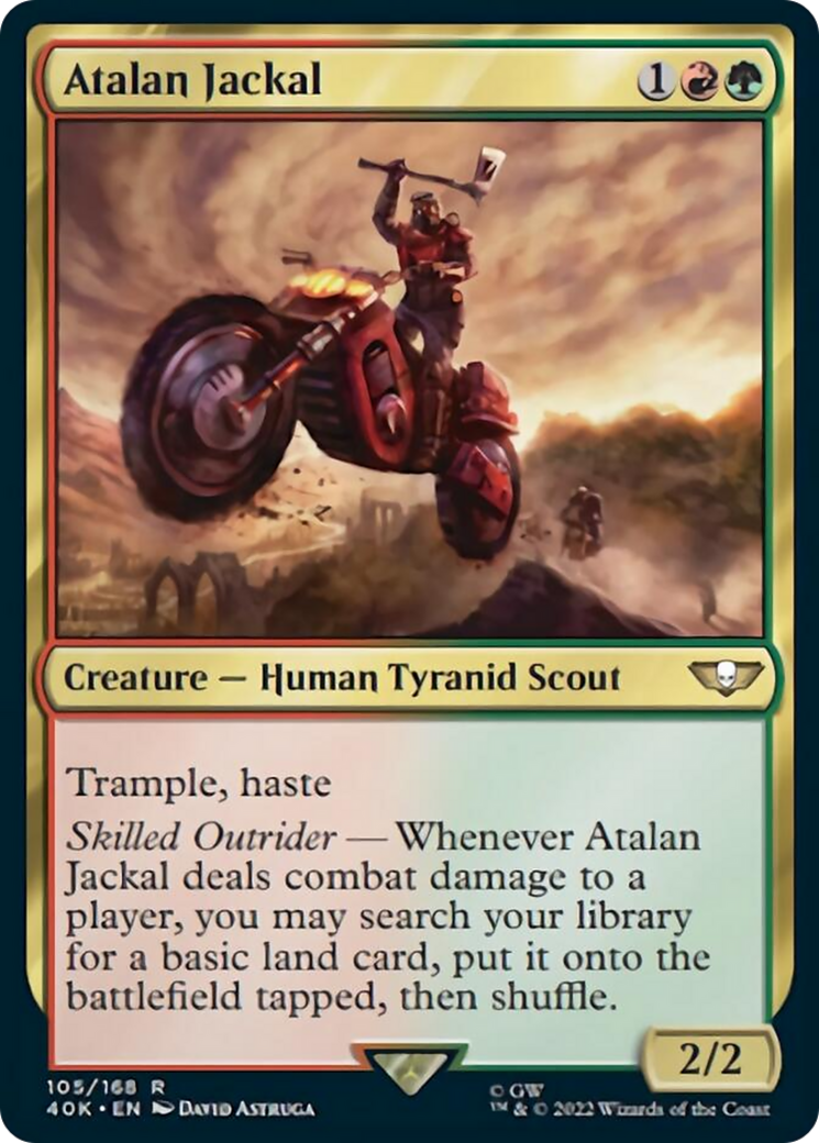 Atalan Jackal (Surge Foil) [Warhammer 40,000] | Shuffle n Cut Hobbies & Games