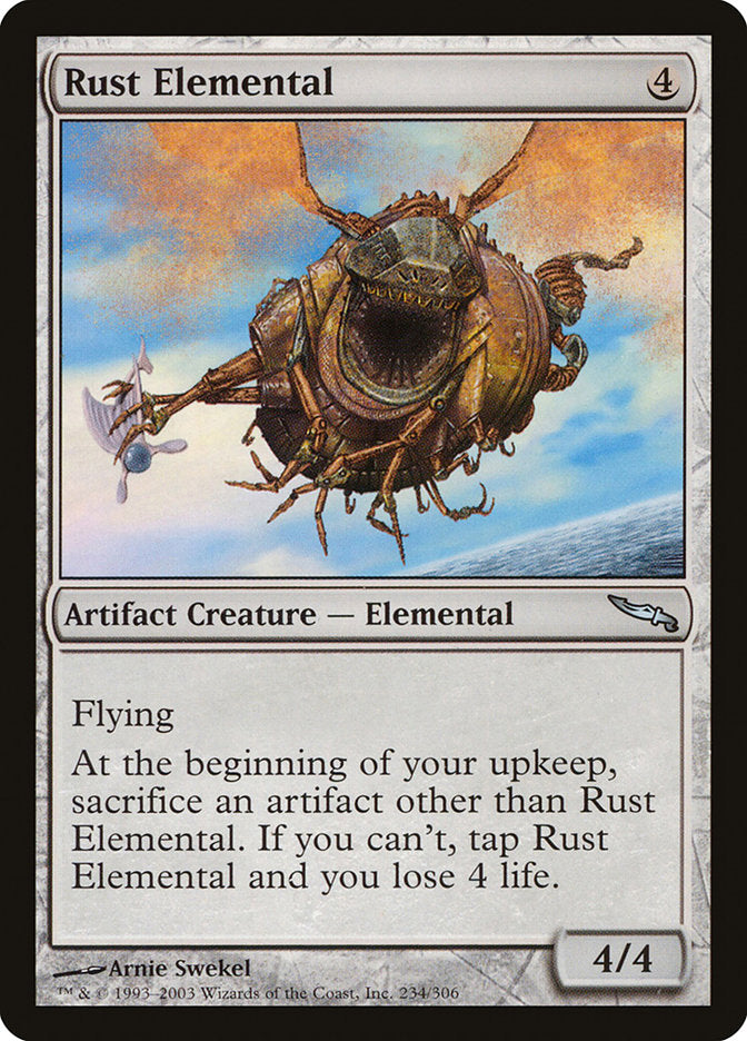 Rust Elemental [Mirrodin] | Shuffle n Cut Hobbies & Games