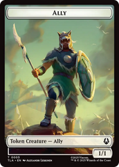 Ally (0005) // Soldier (0002) Double-Sided Token [Avatar: The Last Airbender Tokens] | Shuffle n Cut Hobbies & Games