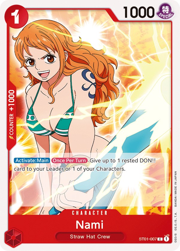 Nami [Starter Deck: Straw Hat Crew] | Shuffle n Cut Hobbies & Games