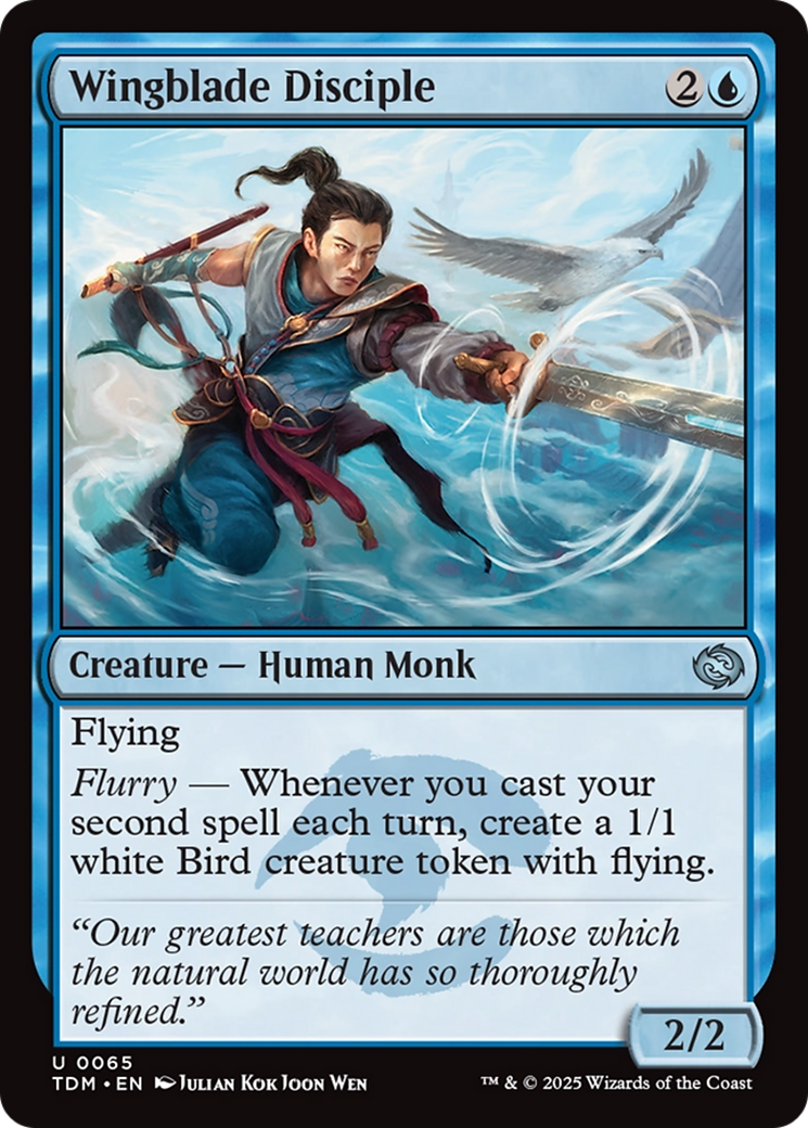 Wingblade Disciple [Tarkir: Dragonstorm] | Shuffle n Cut Hobbies & Games