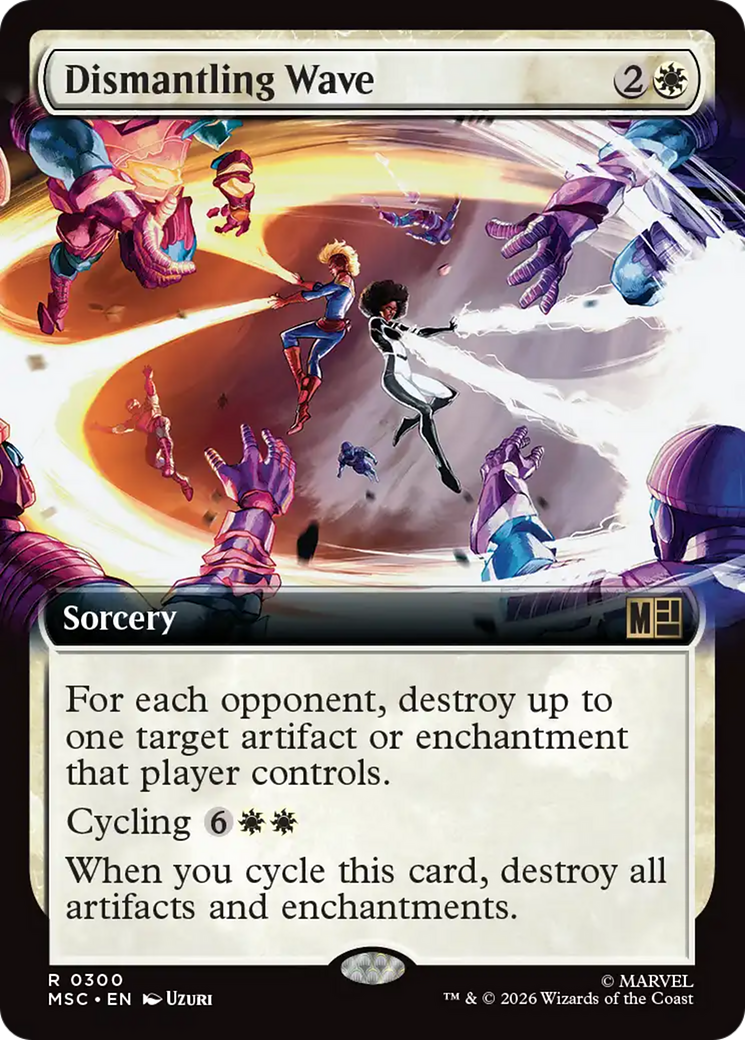 Dismantling Wave (Extended Art) [Marvel Super Heroes Commander] | Shuffle n Cut Hobbies & Games