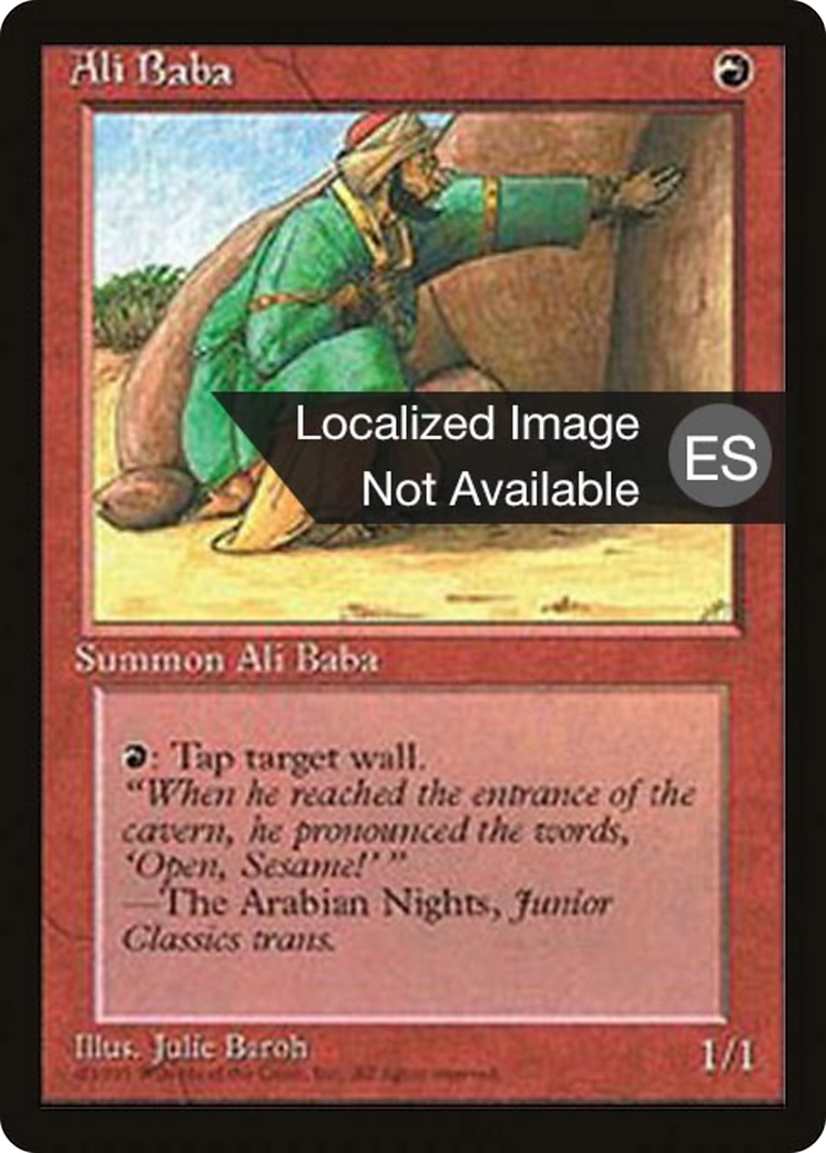 Ali Baba [Fourth Edition Foreign Black Border] | Shuffle n Cut Hobbies & Games