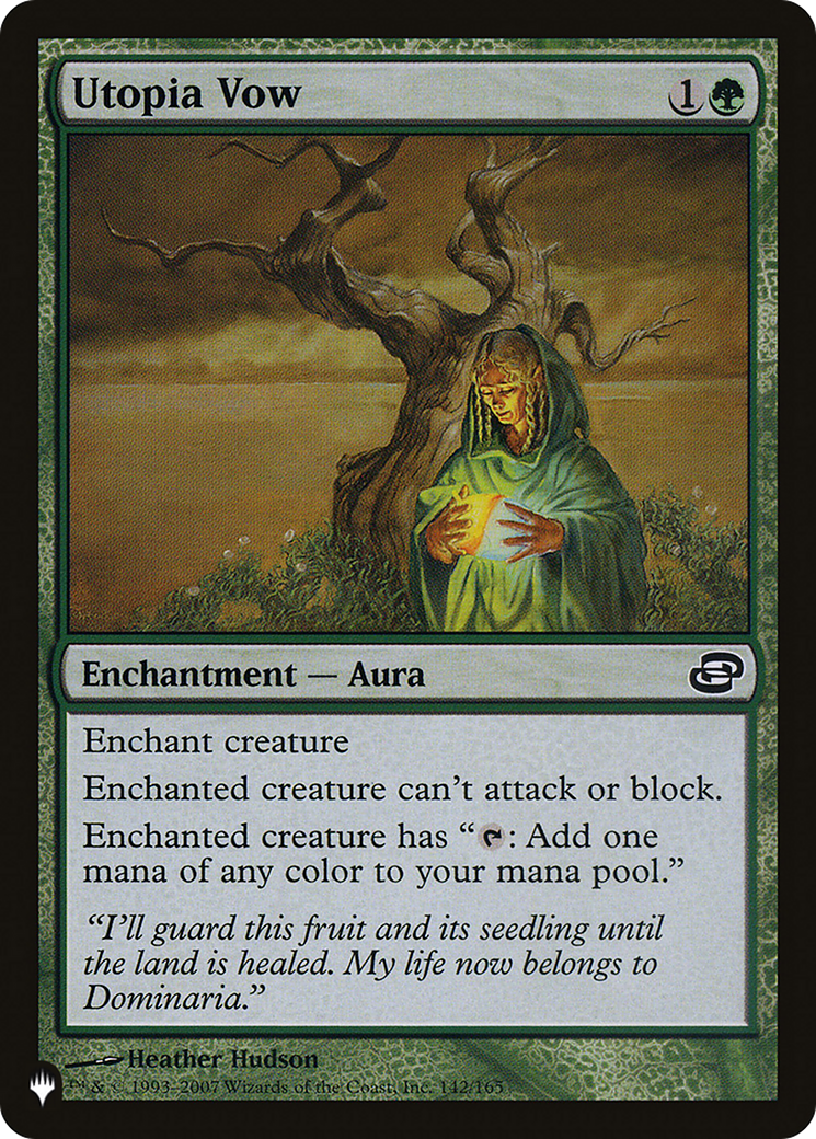 Utopia Vow [The List] | Shuffle n Cut Hobbies & Games