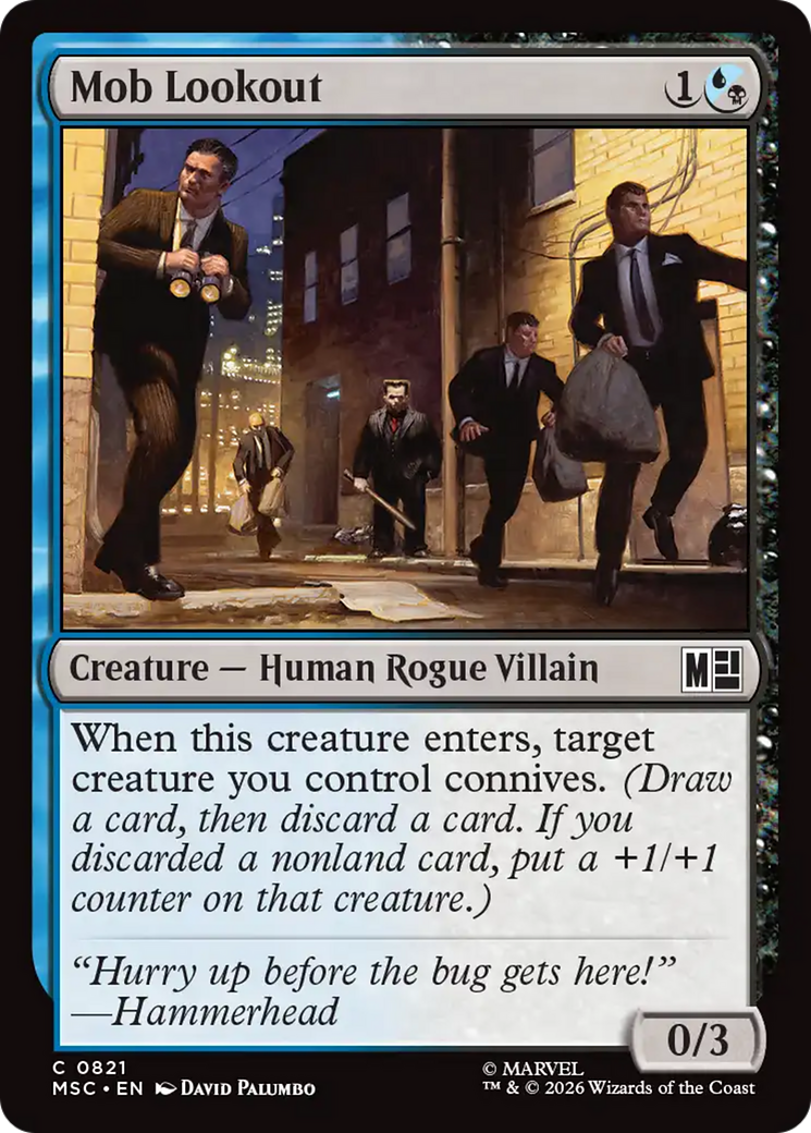 Mob Lookout [Marvel Super Heroes Commander] | Shuffle n Cut Hobbies & Games