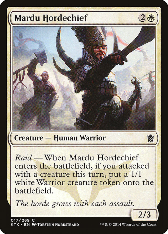Mardu Hordechief [Khans of Tarkir] | Shuffle n Cut Hobbies & Games