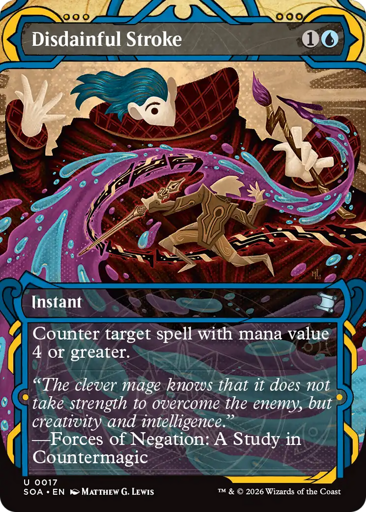 Disdainful Stroke [Secrets of Strixhaven: Mystical Archive] | Shuffle n Cut Hobbies & Games