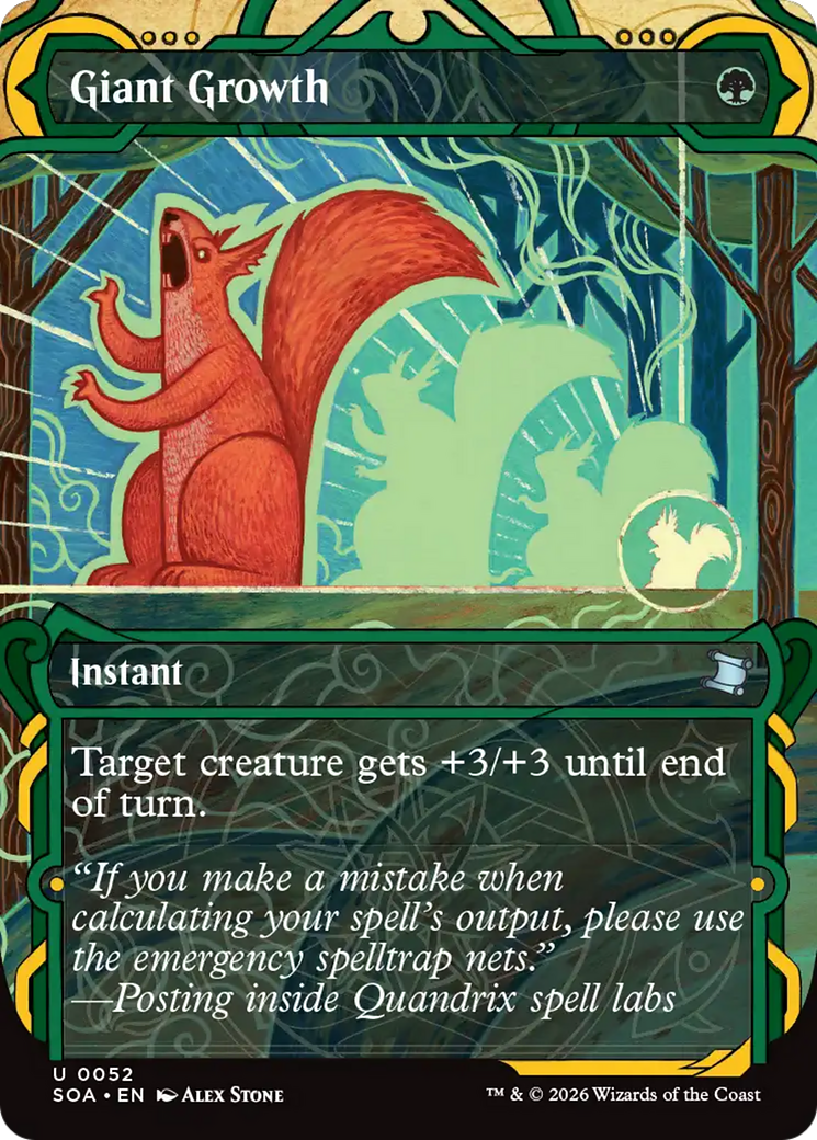 Giant Growth [Secrets of Strixhaven: Mystical Archive] | Shuffle n Cut Hobbies & Games