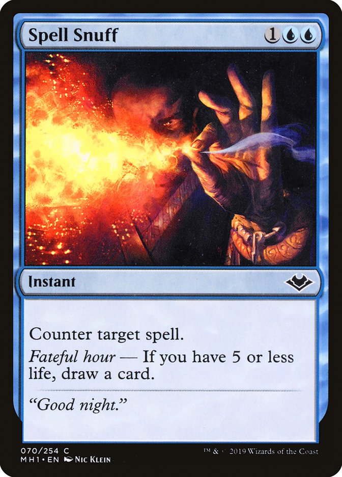 Spell Snuff [Modern Horizons] | Shuffle n Cut Hobbies & Games