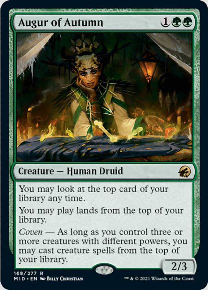 Augur of Autumn [Innistrad: Midnight Hunt] | Shuffle n Cut Hobbies & Games