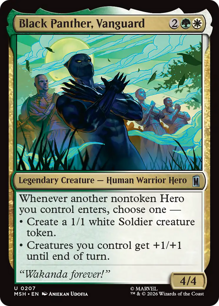 Black Panther, Vanguard [Marvel Super Heroes] | Shuffle n Cut Hobbies & Games