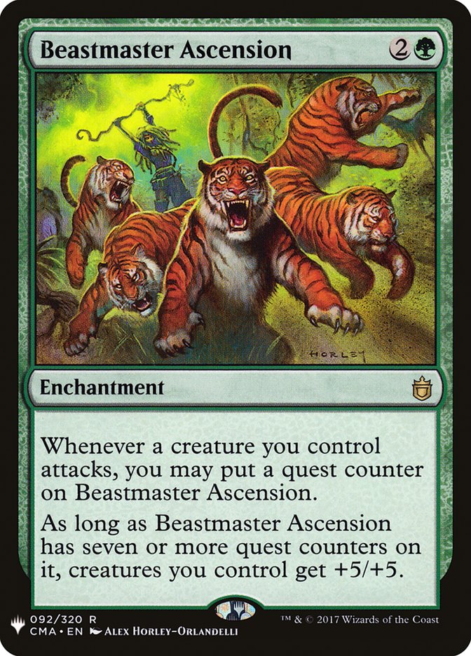 Beastmaster Ascension [Mystery Booster] | Shuffle n Cut Hobbies & Games