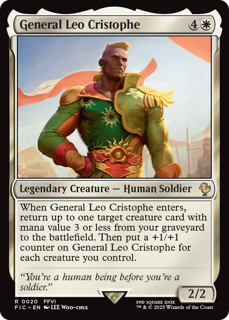 General Leo Cristophe [FINAL FANTASY Commander] | Shuffle n Cut Hobbies & Games