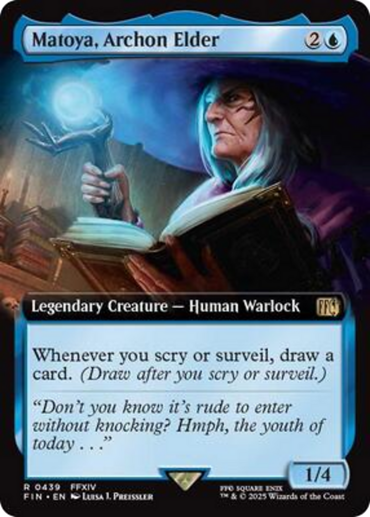 Matoya, Archon Elder (Extended Art) [FINAL FANTASY] | Shuffle n Cut Hobbies & Games