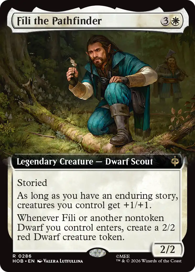 Fili the Pathfinder (Extended Art) [The Hobbit] | Shuffle n Cut Hobbies & Games