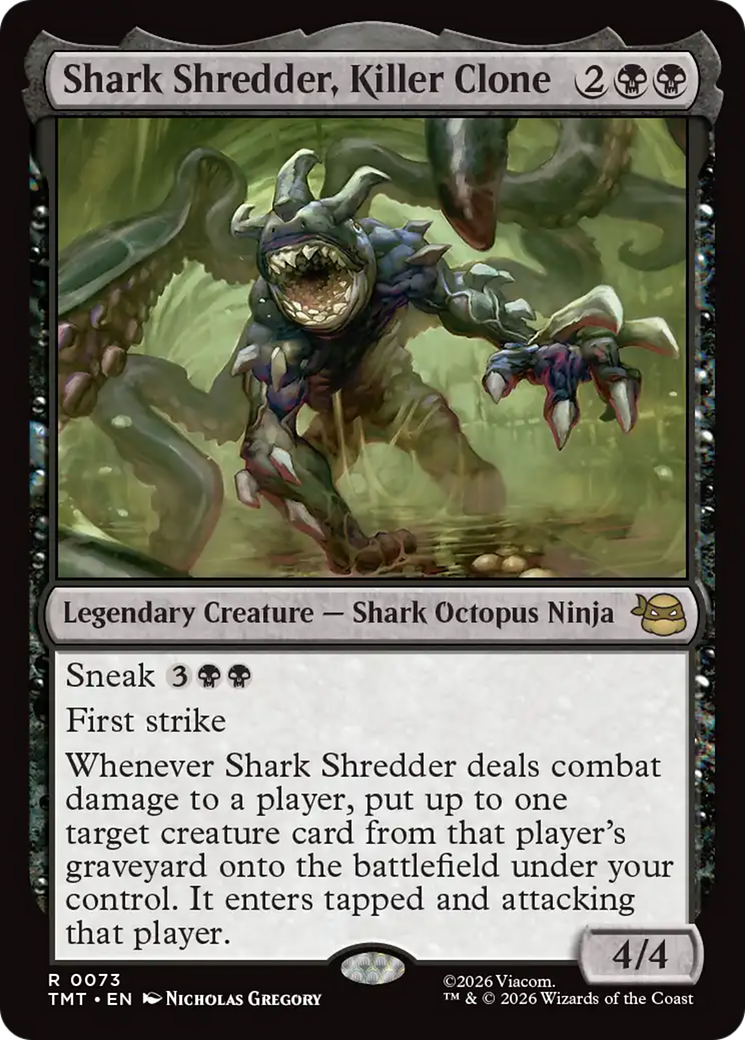 Shark Shredder, Killer Clone [Teenage Mutant Ninja Turtles] | Shuffle n Cut Hobbies & Games