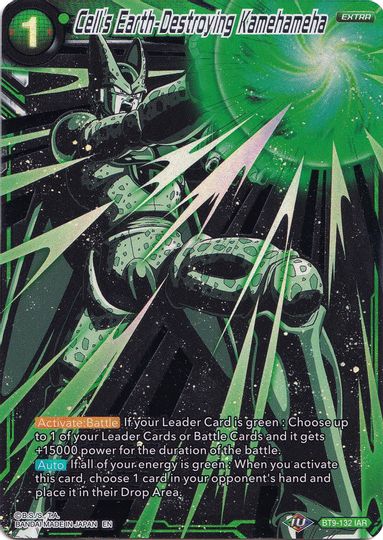 Cell's Earth-Destroying Kamehameha (Collector's Selection Vol. 1) (BT9-132) [Promotion Cards] | Shuffle n Cut Hobbies & Games