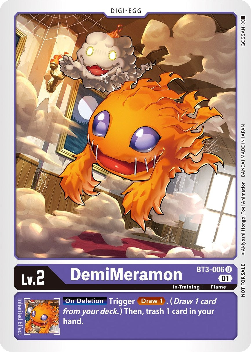 DemiMeramon [BT3-006] (Winner Pack New Awakening) [Release Special Booster Promos] | Shuffle n Cut Hobbies & Games