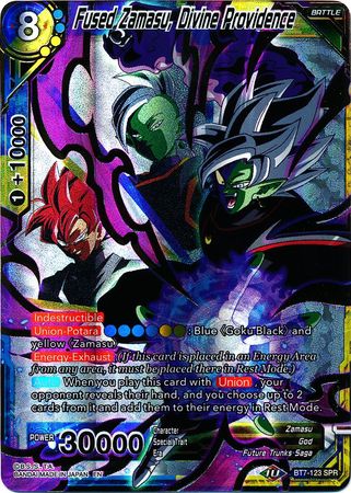 Fused Zamasu, Divine Providence (SPR) (BT7-123) [Assault of the Saiyans] | Shuffle n Cut Hobbies & Games