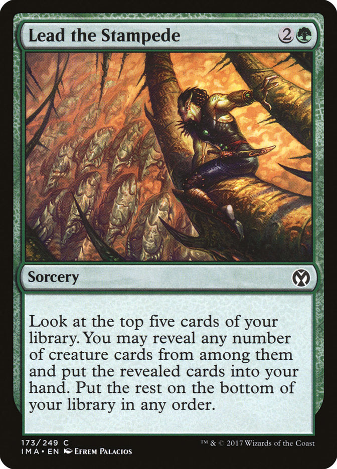 Lead the Stampede [Iconic Masters] | Shuffle n Cut Hobbies & Games