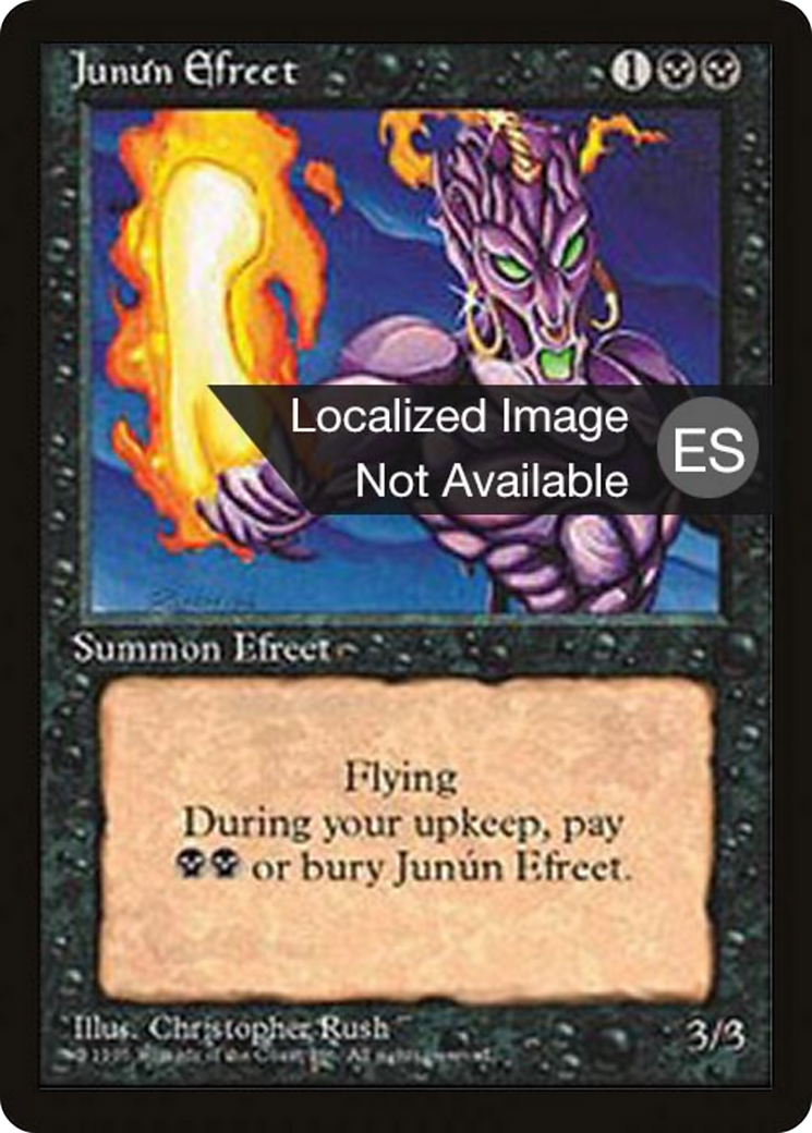 Junun Efreet [Fourth Edition Foreign Black Border] | Shuffle n Cut Hobbies & Games