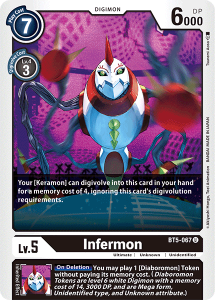 Infermon [BT5-067] [Battle of Omni] | Shuffle n Cut Hobbies & Games