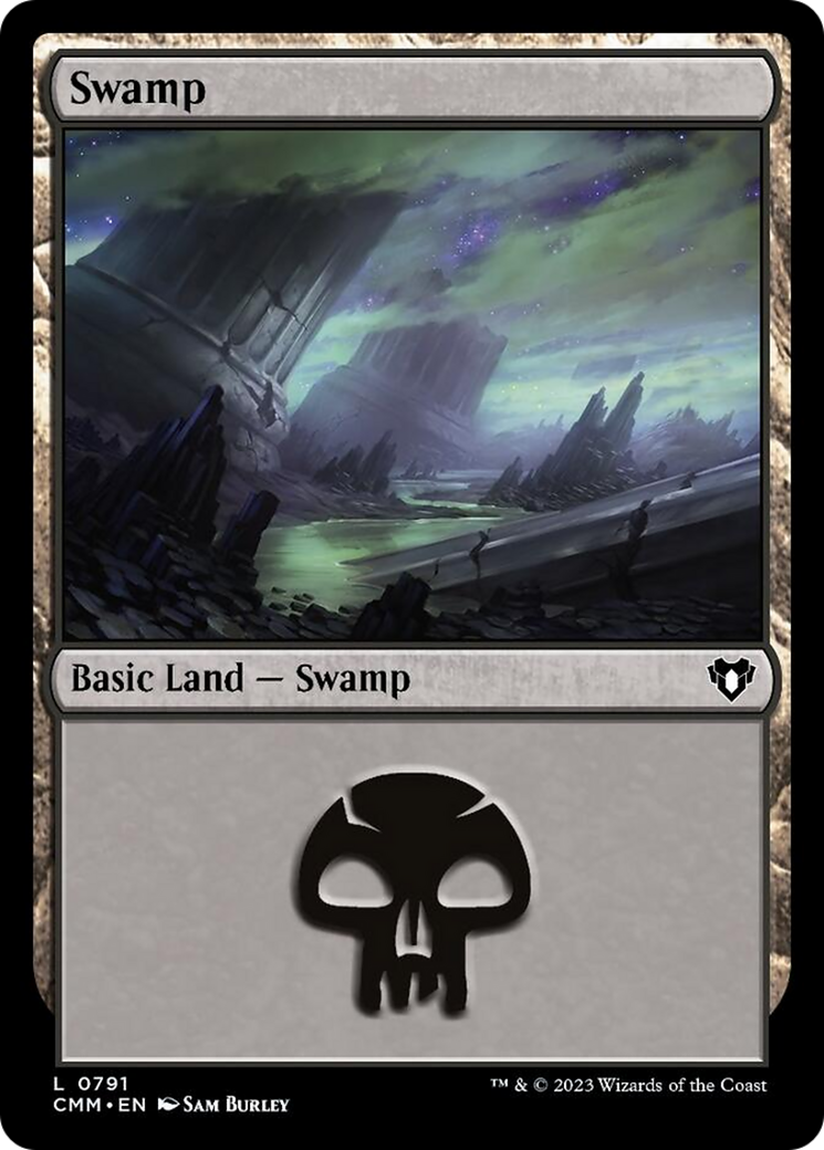 Swamp (791) [Commander Masters] | Shuffle n Cut Hobbies & Games