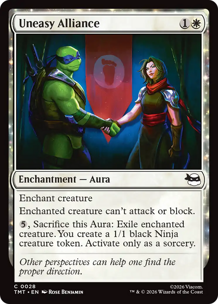 Uneasy Alliance [Teenage Mutant Ninja Turtles] | Shuffle n Cut Hobbies & Games