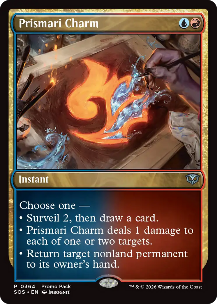 Prismari Charm [Secrets of Strixhaven Promos] | Shuffle n Cut Hobbies & Games